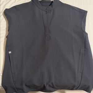 Figs Women's Short Sleeve Top in Dark Navy